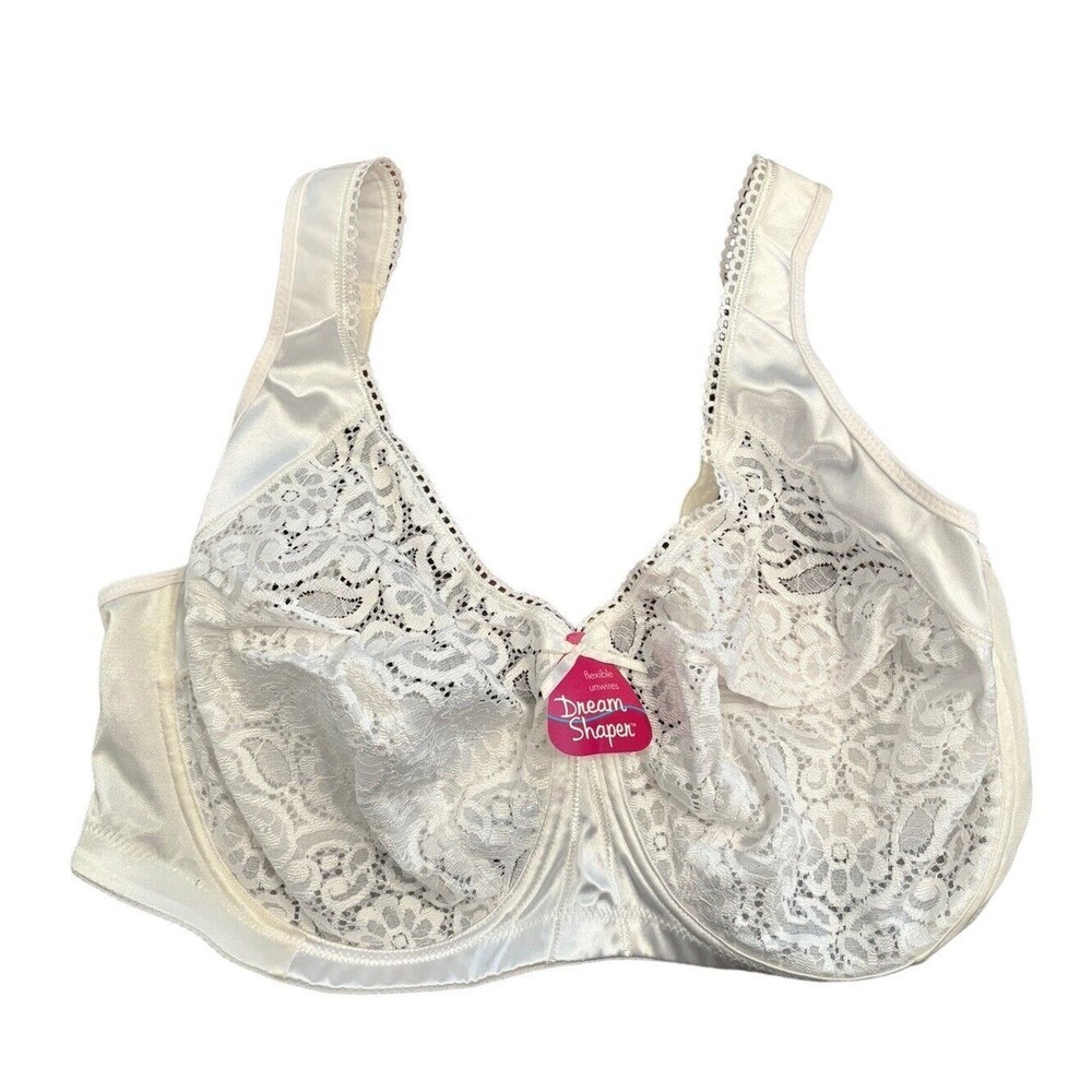 NOS 42D Playtex Cross Your Heart With Dream Shaper Vintage Flex Wire Bra 4272